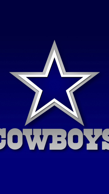 Обои Dallas Cowboys Blue Star 360x640