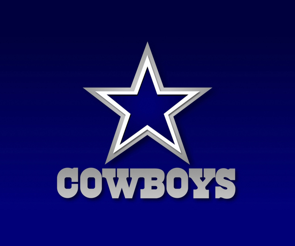 Dallas Cowboys Blue Star wallpaper 960x800