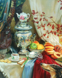 Painting, Still Life wallpaper 128x160