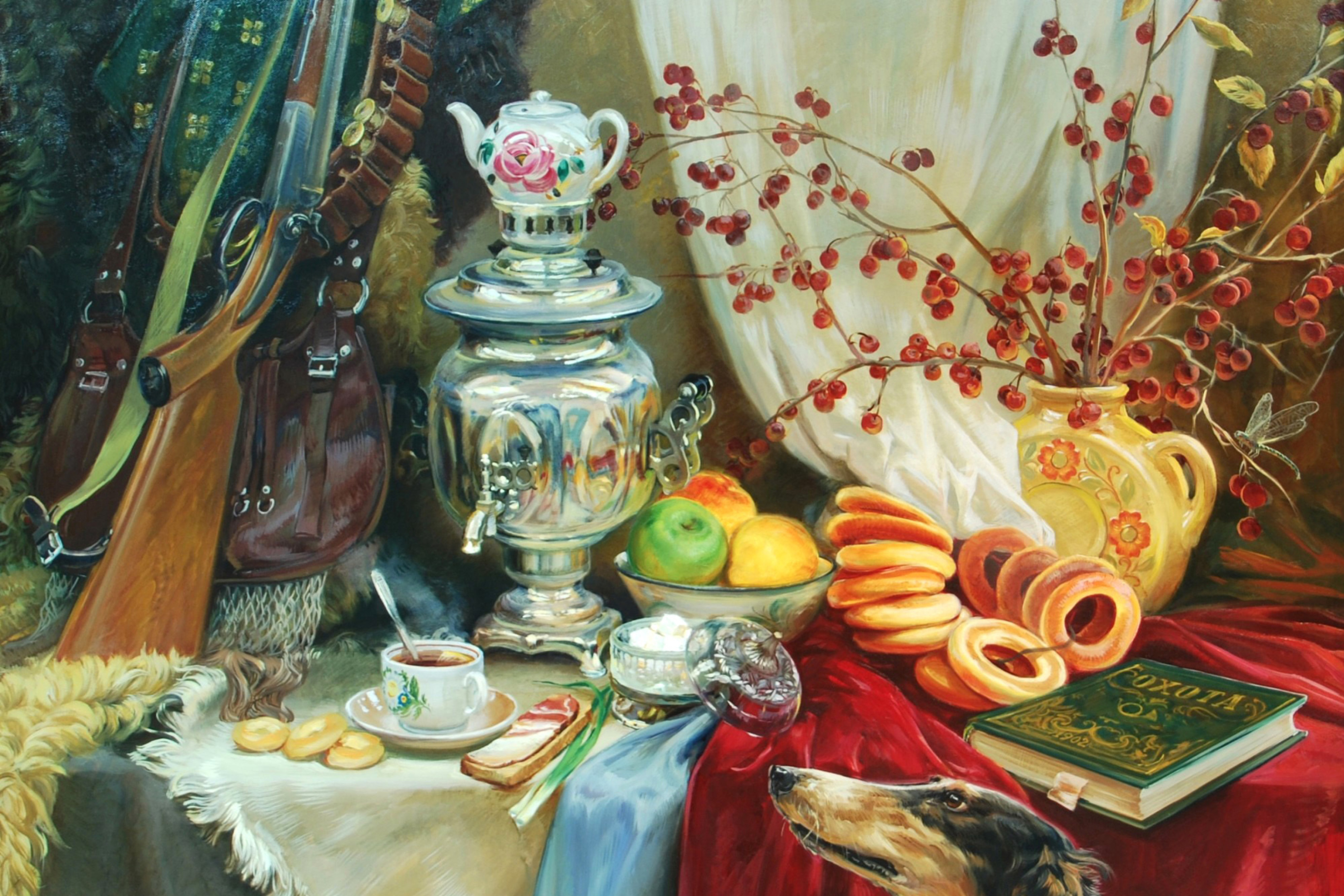 Обои Painting, Still Life 2880x1920