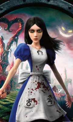 Das Alice Madness Returns Wallpaper 240x400