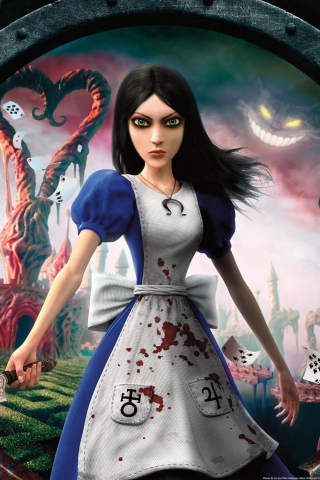 Screenshot №1 pro téma Alice Madness Returns 320x480