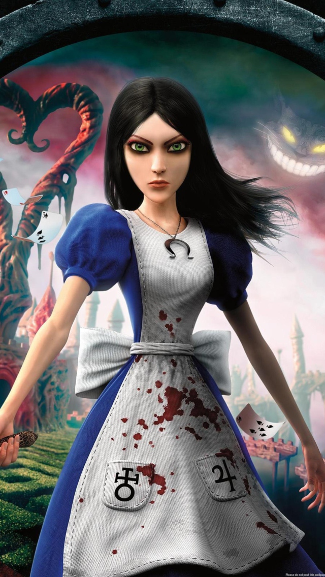 Screenshot №1 pro téma Alice Madness Returns 640x1136