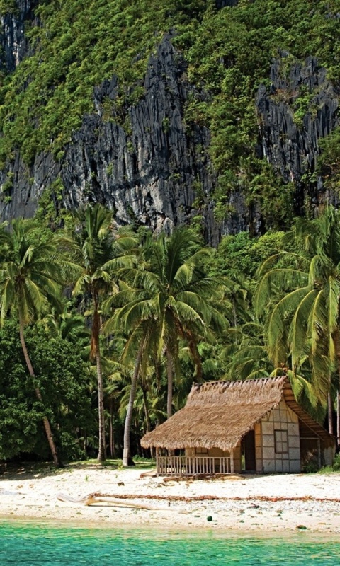 Sfondi El Nido, Palawan on Philippines 480x800