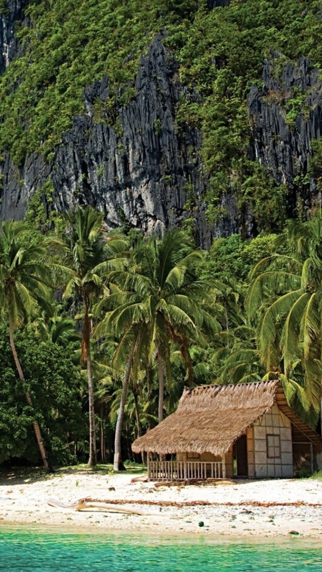 Das El Nido, Palawan on Philippines Wallpaper 640x1136