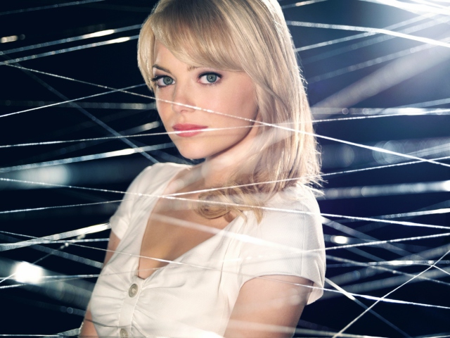 Screenshot №1 pro téma Emma Stone New Gwen Stacy 640x480