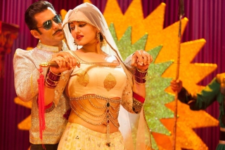 Salman Sonakshi Sinha In Dabangg Background for Android, iPhone and iPad
