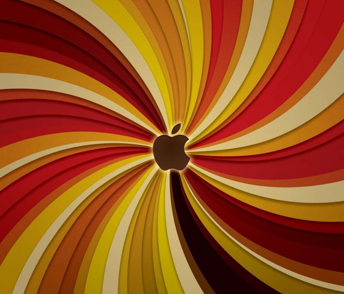 Fondo de pantalla Apple Logo 1200x1024