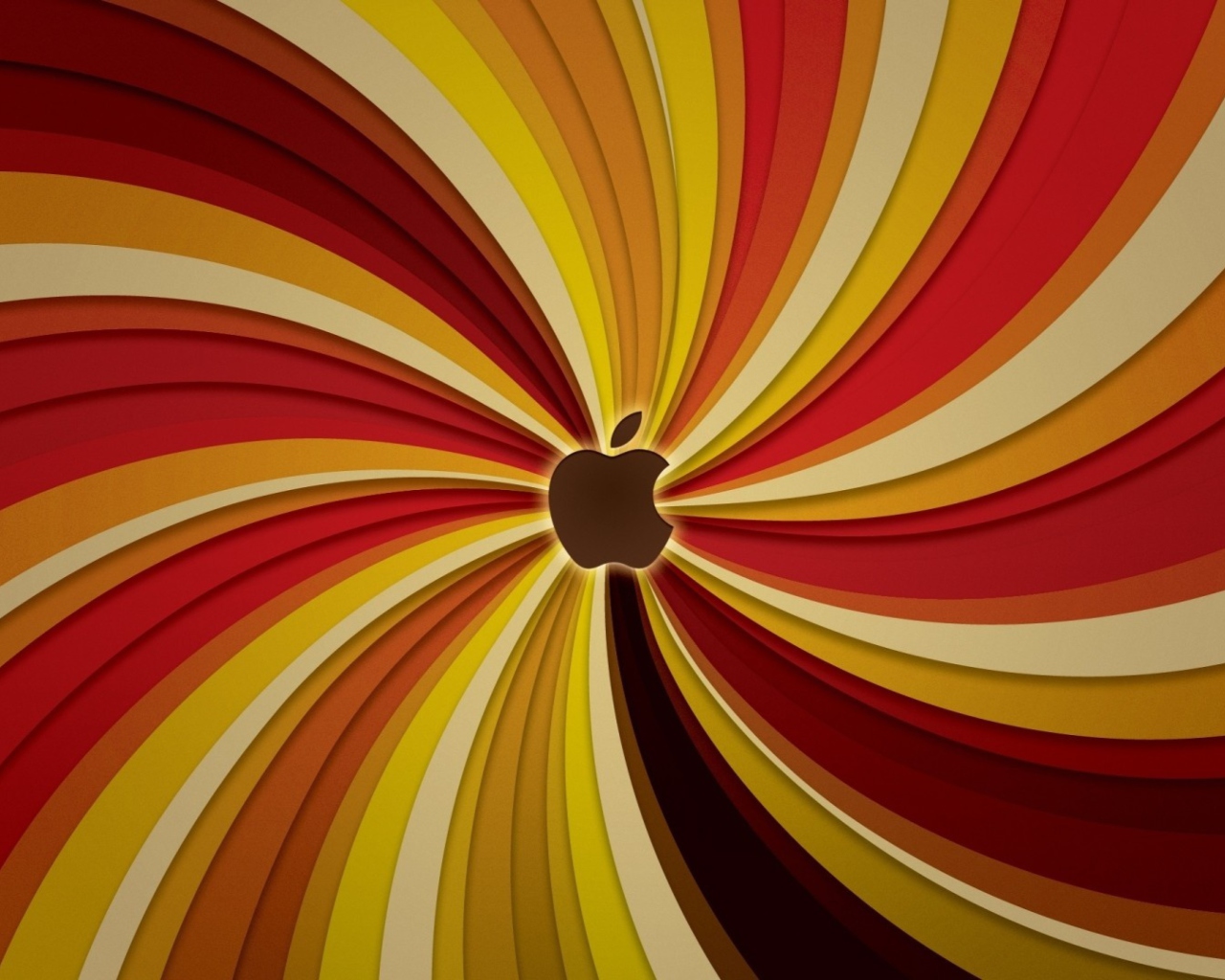 Das Apple Logo Wallpaper 1280x1024