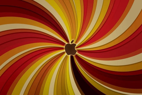 Fondo de pantalla Apple Logo 480x320