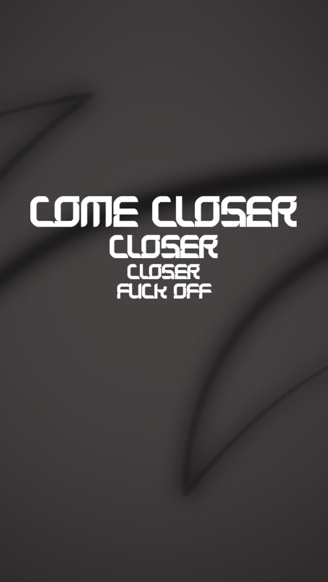 Das Come Closer Wallpaper 640x1136