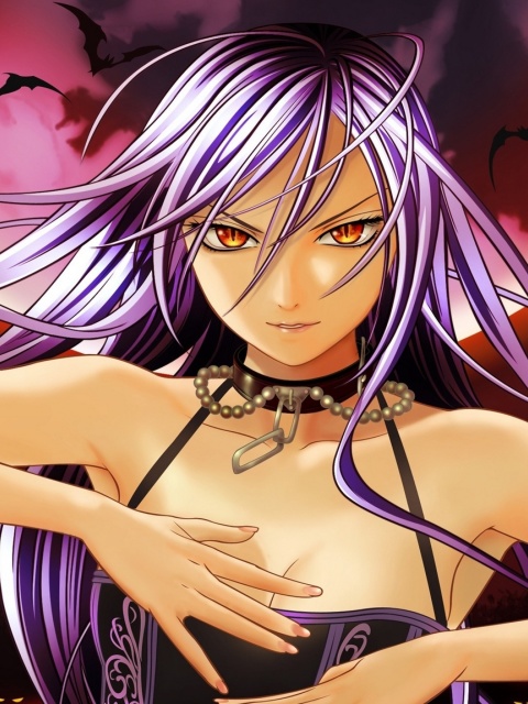 Rosario plus Vampire screenshot #1 480x640