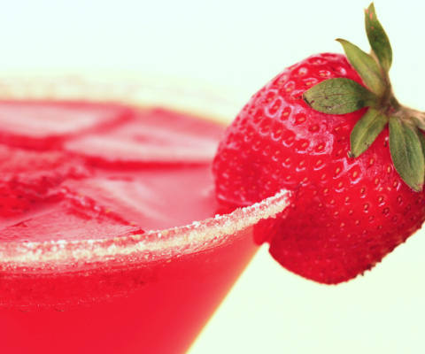 Sfondi Strawberry Cocktail 480x400
