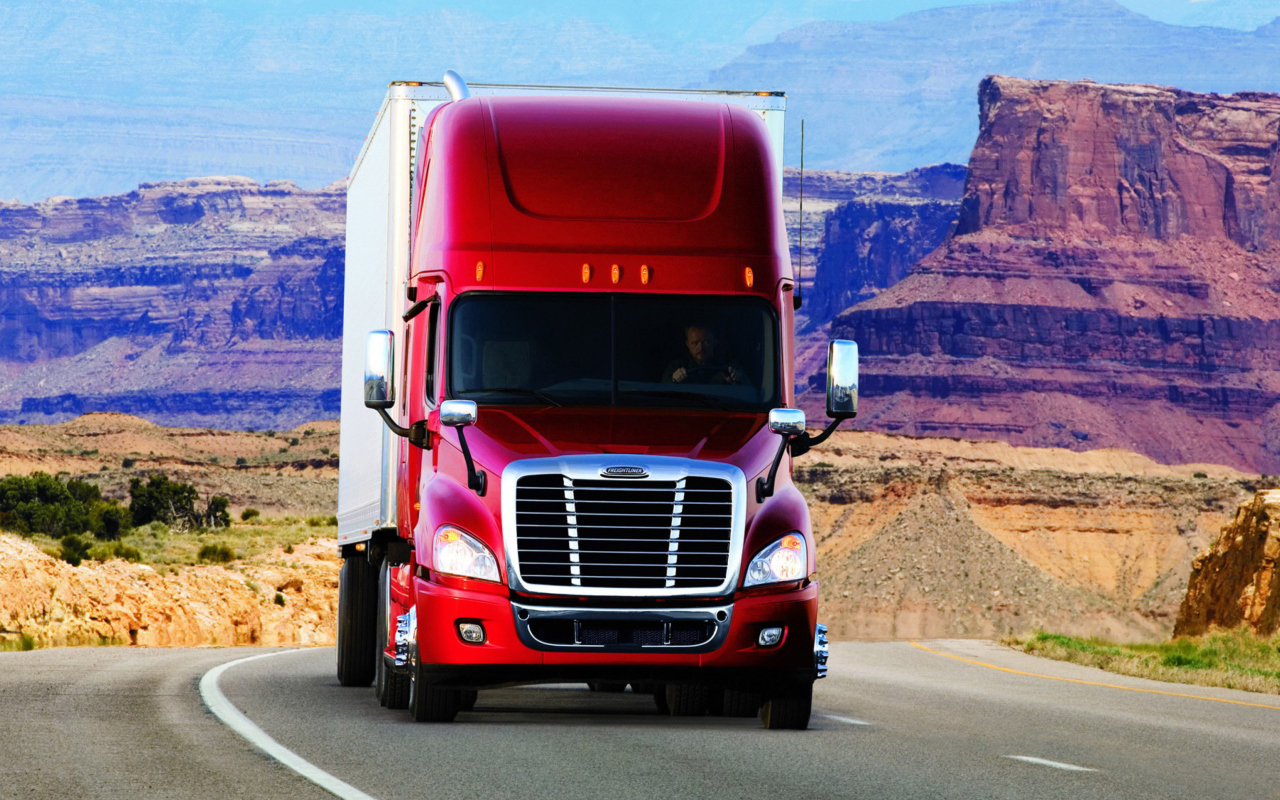Das Truck Freightliner Wallpaper 1280x800