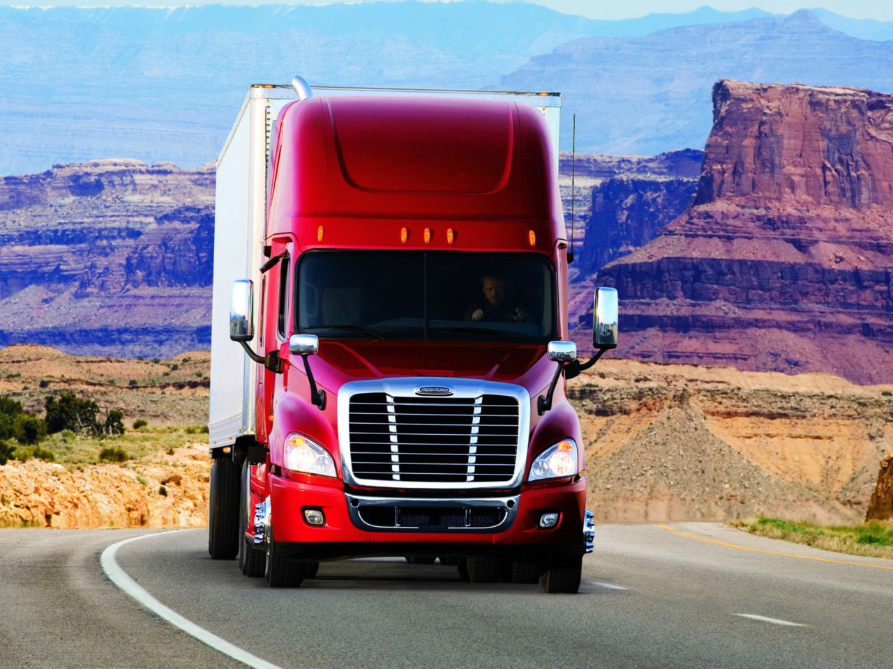 Das Truck Freightliner Wallpaper 1280x960