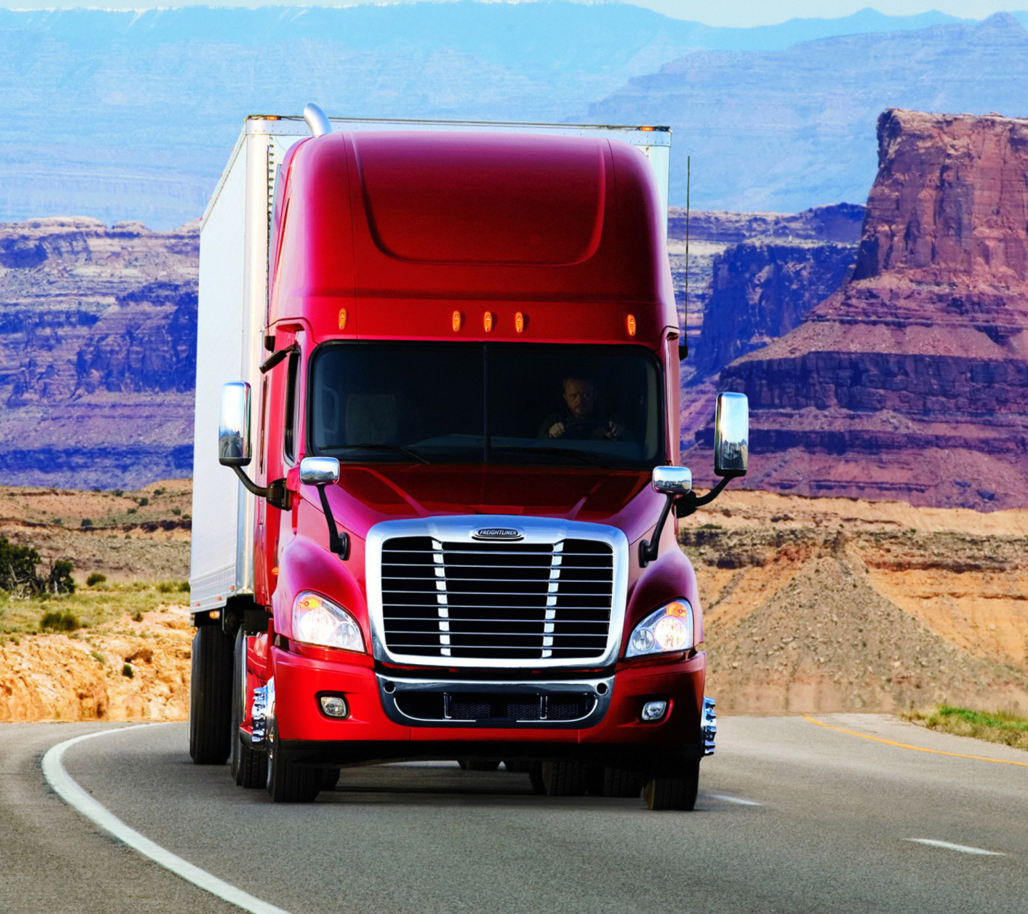 Das Truck Freightliner Wallpaper 1440x1280
