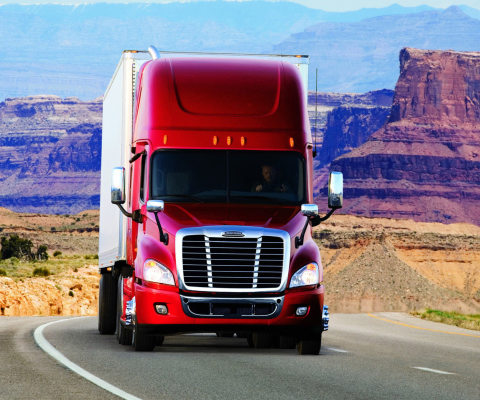 Truck Freightliner wallpaper 480x400