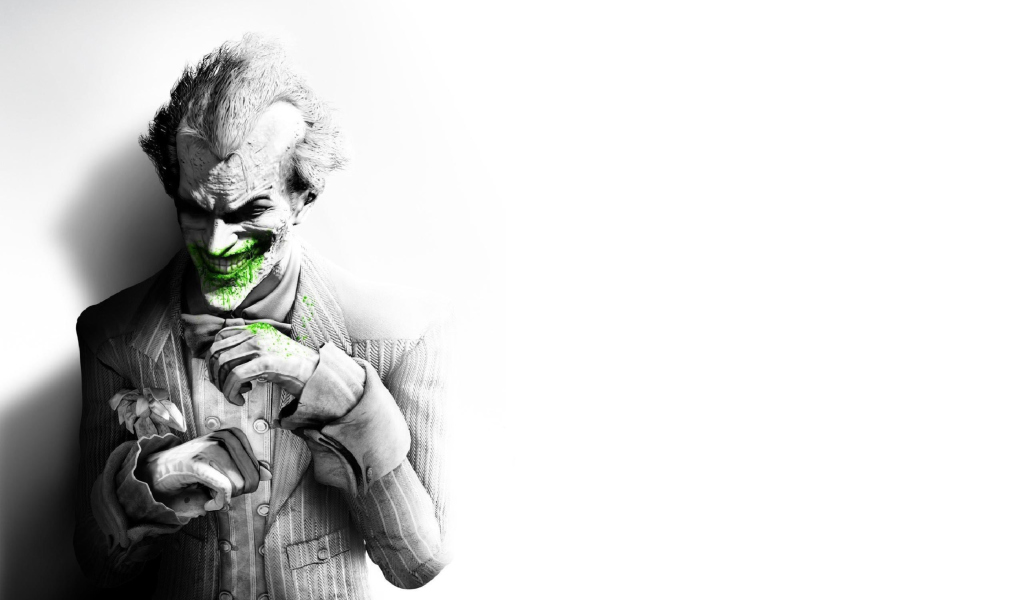 Fondo de pantalla The Joker Arkham City 1024x600