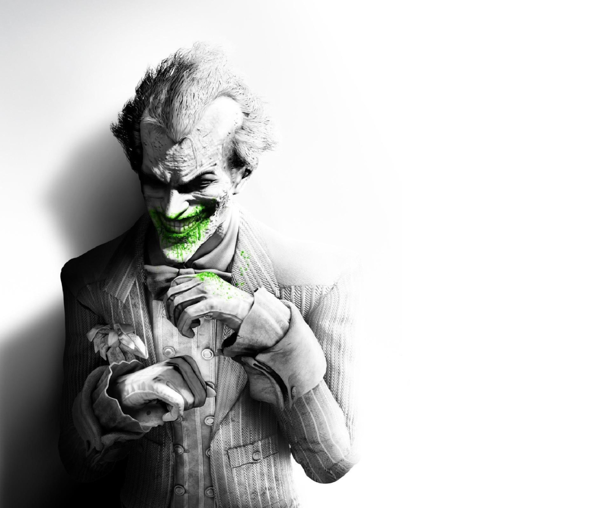 Обои The Joker Arkham City 1200x1024