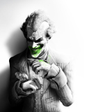 The Joker Arkham City wallpaper 128x160