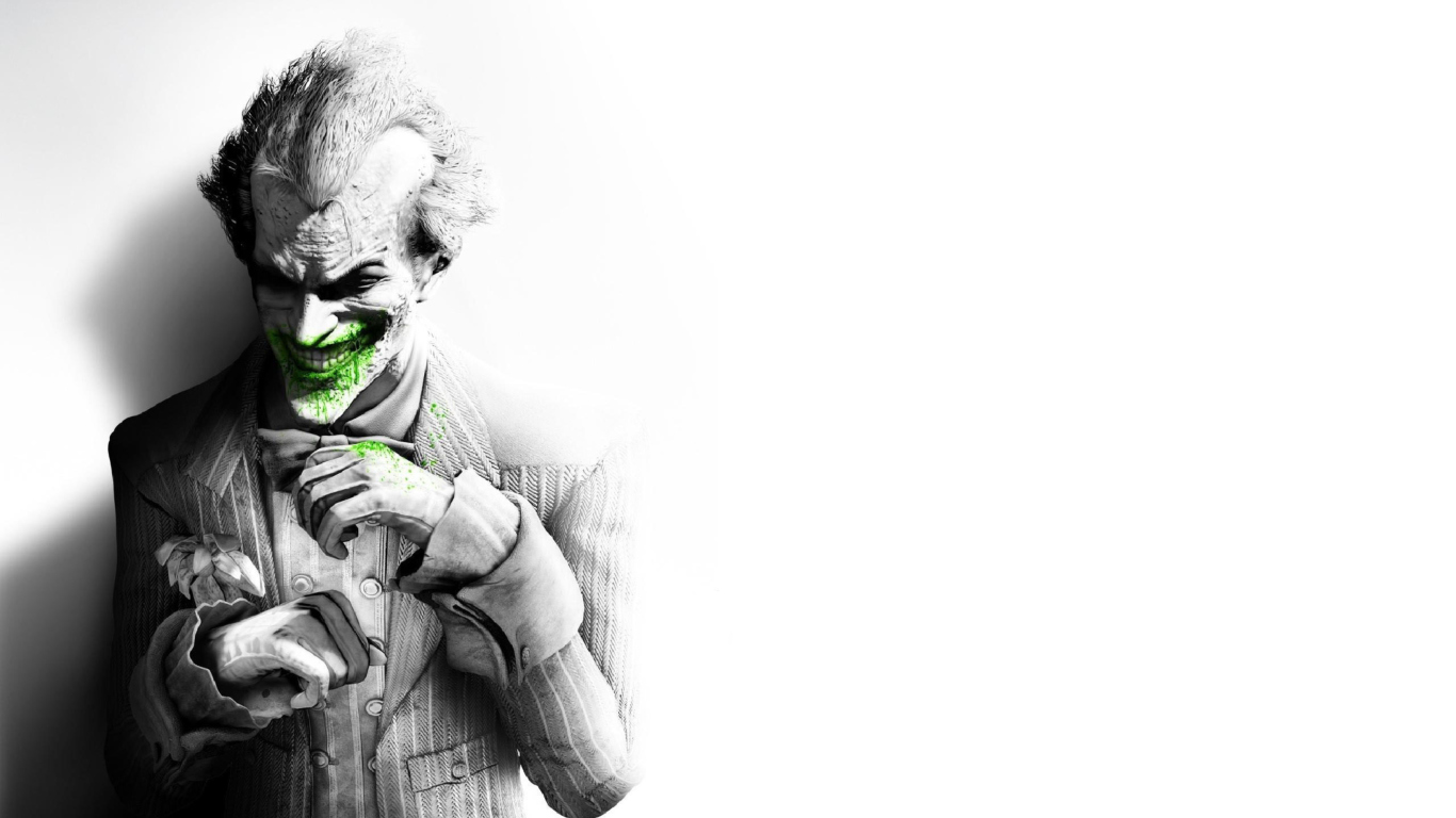 Screenshot №1 pro téma The Joker Arkham City 1366x768