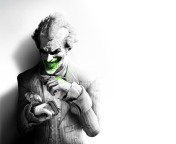 The Joker Arkham City wallpaper 176x144