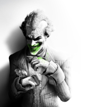 Das The Joker Arkham City Wallpaper 176x220
