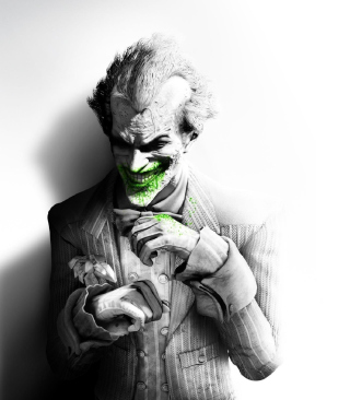 The Joker Arkham City Picture for 640x1136