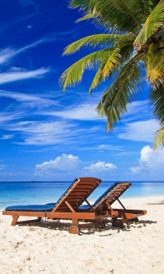 Screenshot №1 pro téma Luxury Resorts Maldives 240x400