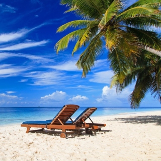 Luxury Resorts Maldives sfondi gratuiti per 1024x1024