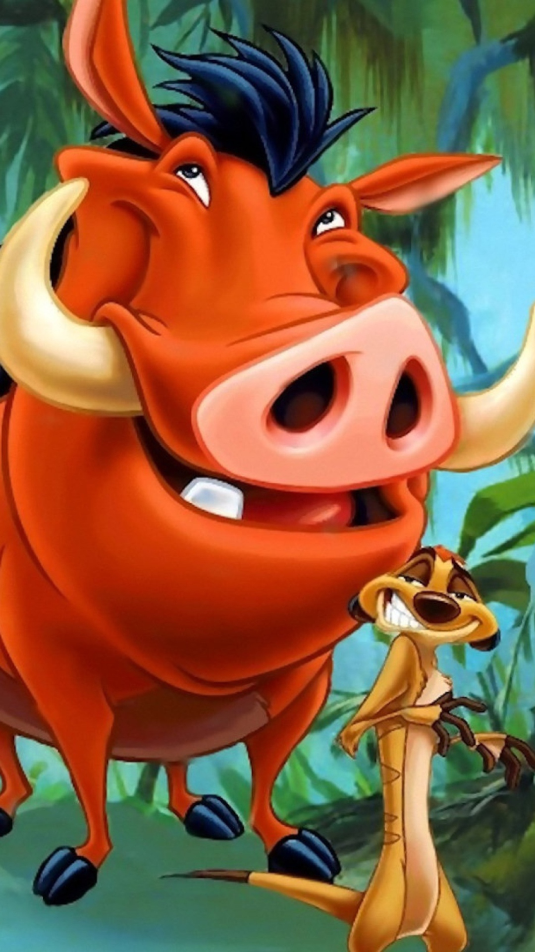 Картинка Timon and Pumbaa для 1080x1920