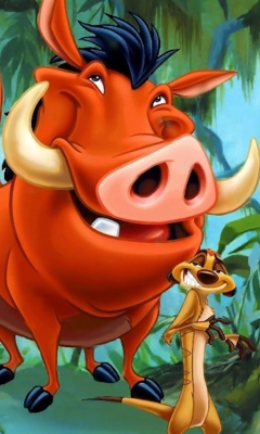 Timon and Pumbaa screenshot #1 240x400