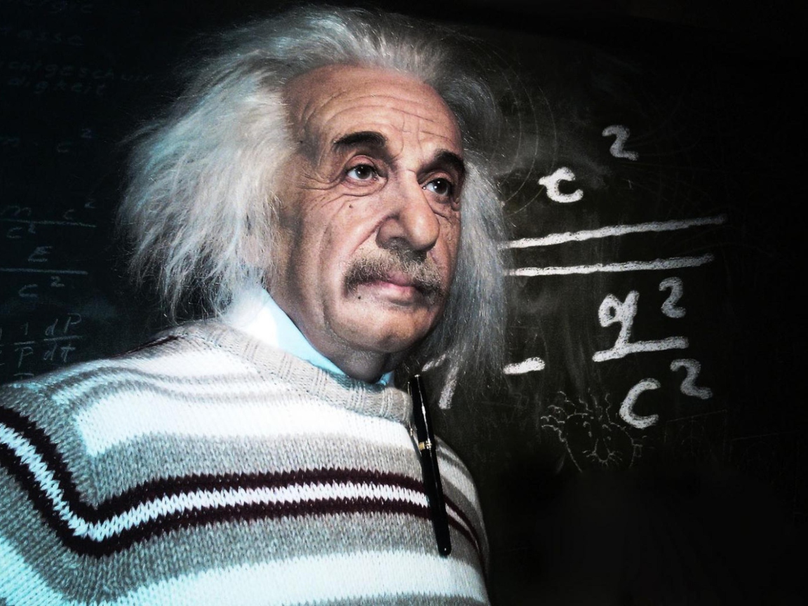 Albert Einstein wallpaper 1152x864