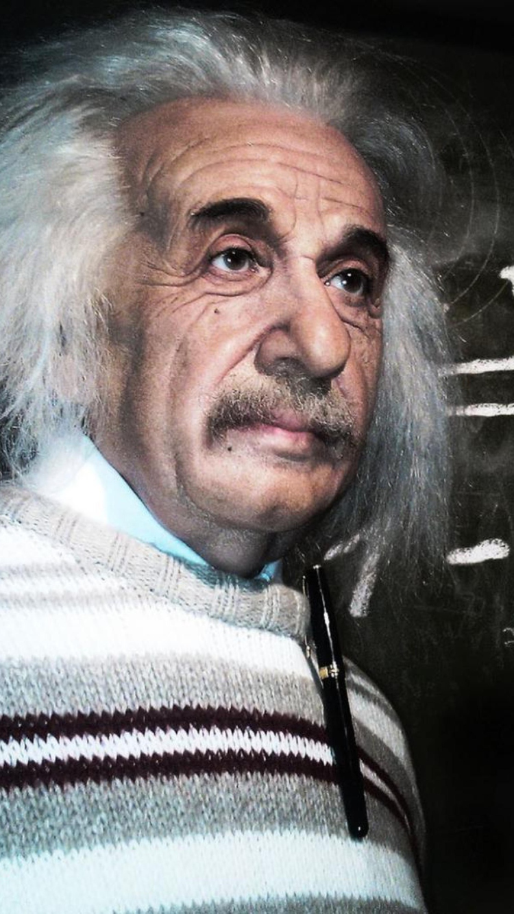 Albert Einstein Wallpaper for Android, iPhone and iPad