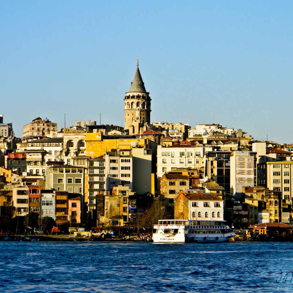 Fondo de pantalla Galata Tower 1024x1024