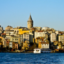 Das Galata Tower Wallpaper 128x128