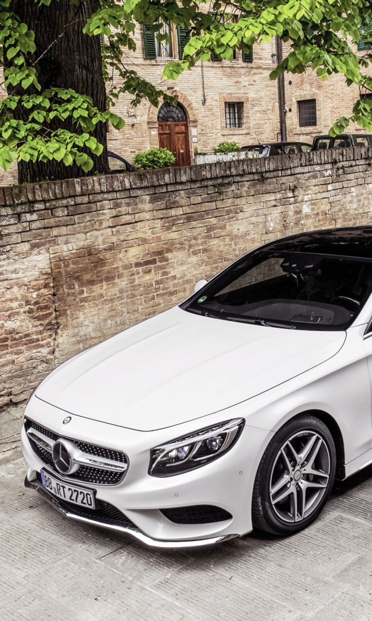 Fondo de pantalla Mercedes Benz S Coupe 768x1280