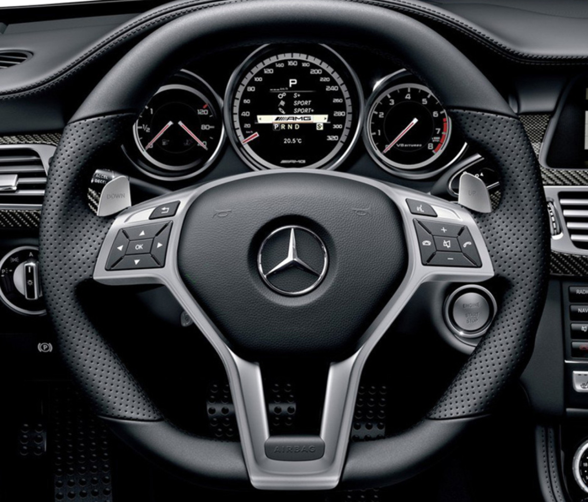 Screenshot №1 pro téma Mercedes Benz CLS 1200x1024