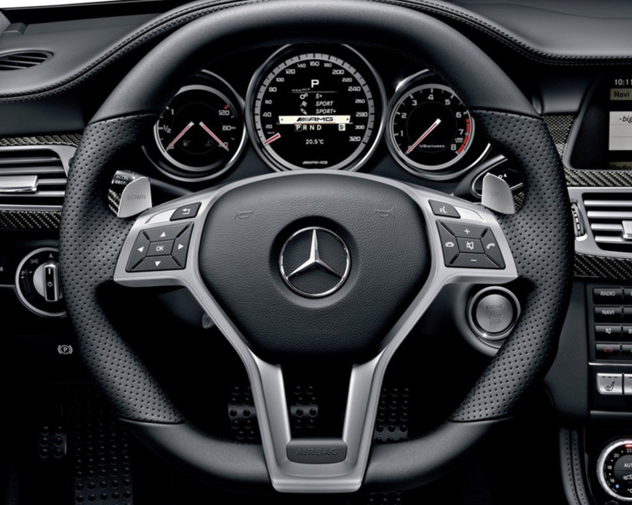 Screenshot №1 pro téma Mercedes Benz CLS 1280x1024