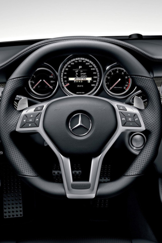 Mercedes Benz CLS wallpaper 320x480