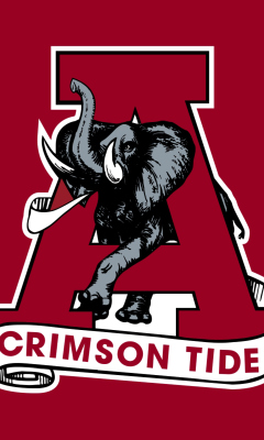 Обои Alabama Crimson Tide 240x400