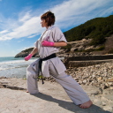 Karate By Sea wallpaper 128x128