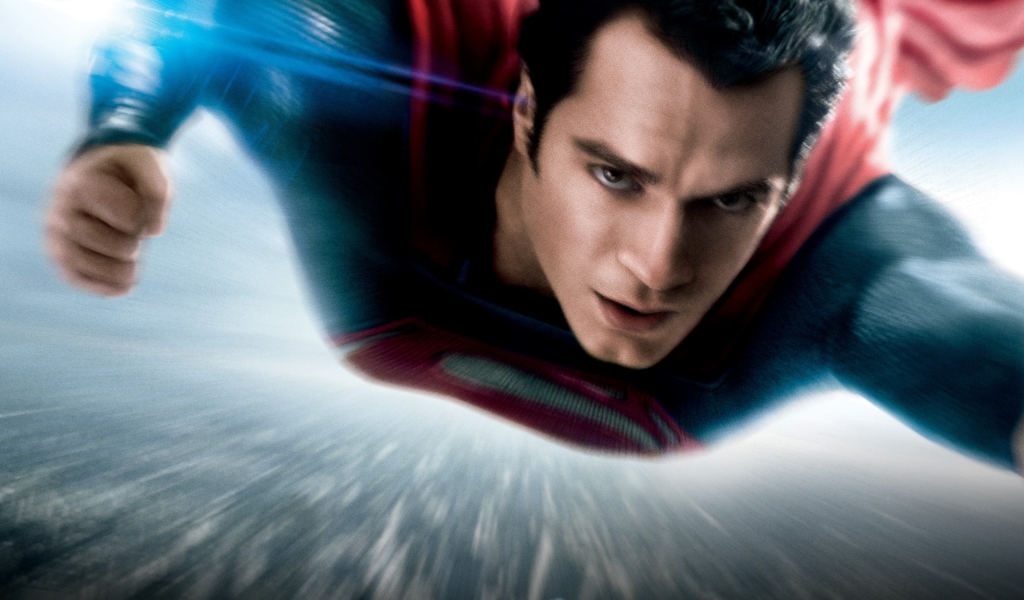 Screenshot №1 pro téma Man Of Steel Dc Comics Superhero 1024x600