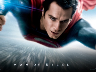 Обои Man Of Steel Dc Comics Superhero 320x240