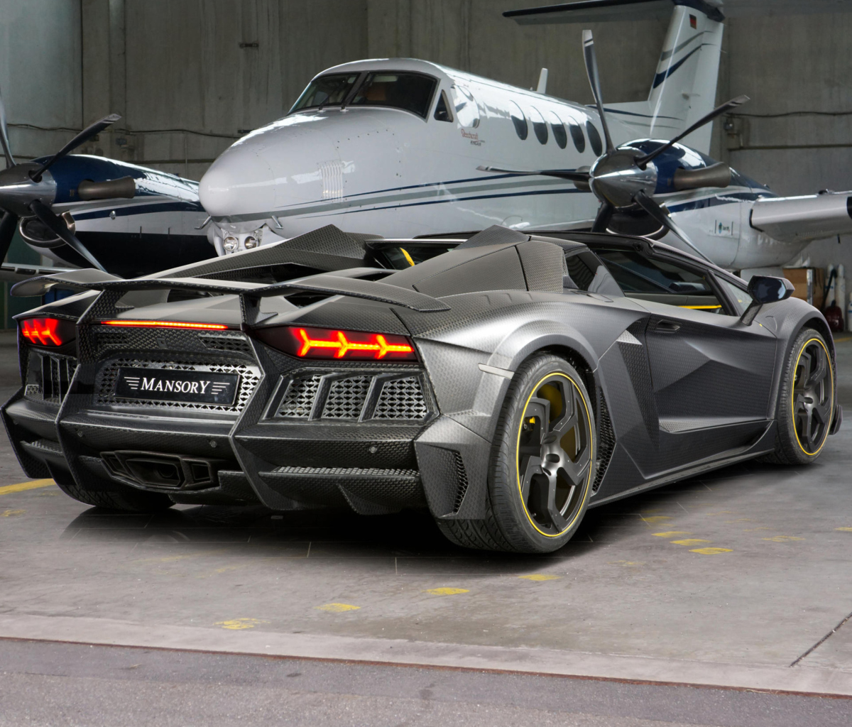 Sfondi Lamborghini Aventador V12 LP1600 Mansory 1200x1024