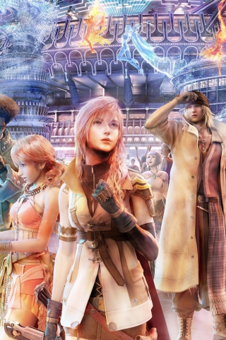 Das Final Fantasy XIV Wallpaper 320x480