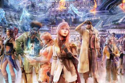 Final Fantasy XIV wallpaper 480x320