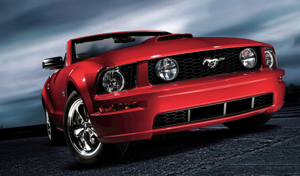 Fondo de pantalla Ford Mustang Shelby GT500 1024x600