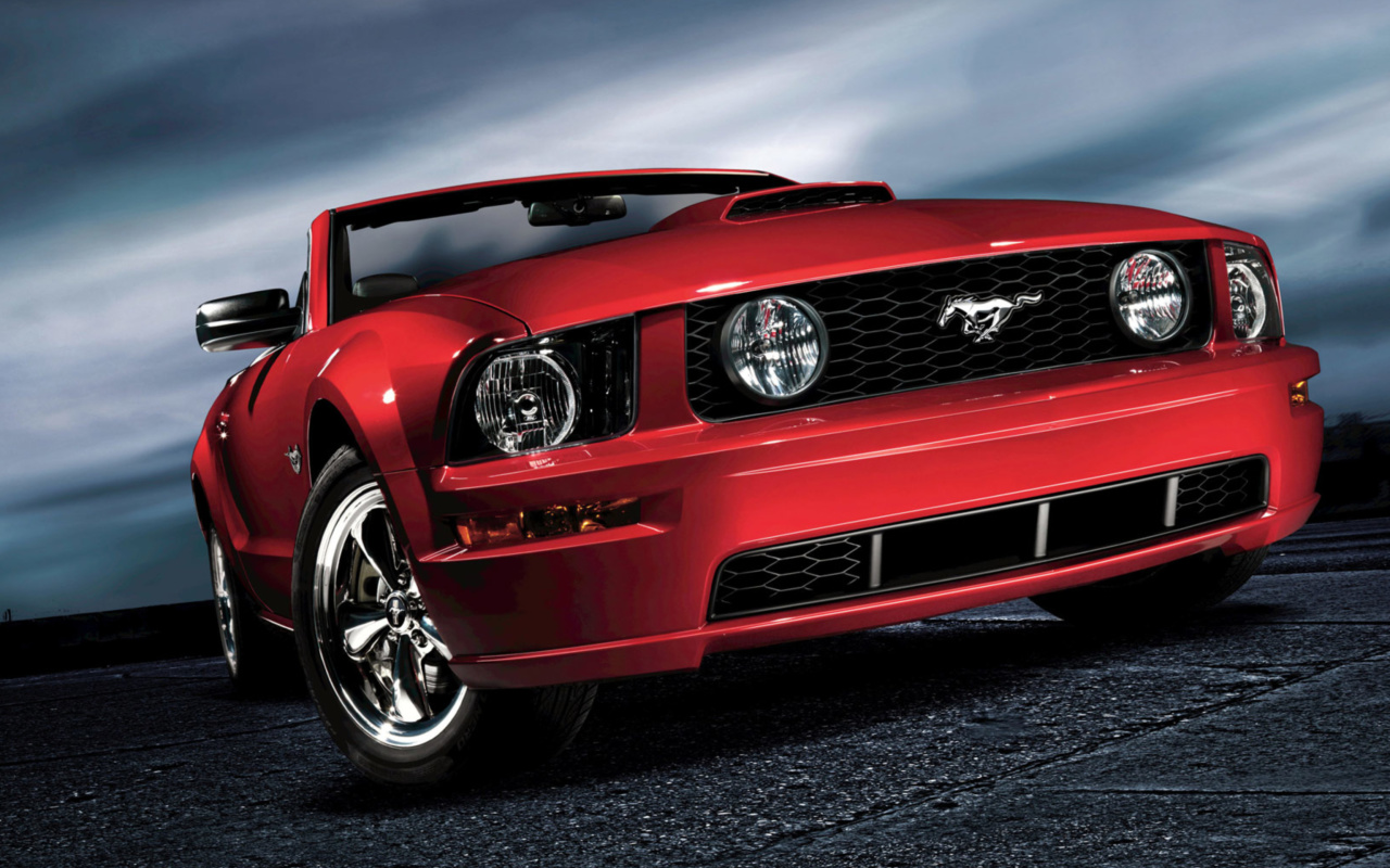 Das Ford Mustang Shelby GT500 Wallpaper 1280x800