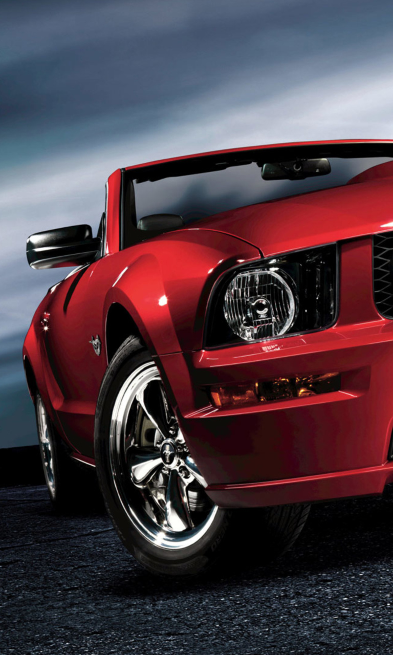 Fondo de pantalla Ford Mustang Shelby GT500 768x1280